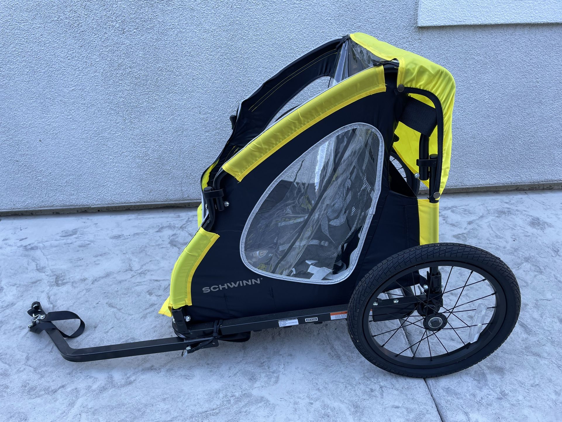 Schwinn Prescott Two Seat Kids Bicycle Trailer