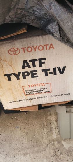 Toyota ATF Type T-IV Transmission Fluid 8qrts