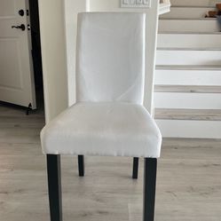 White Canvas Chair