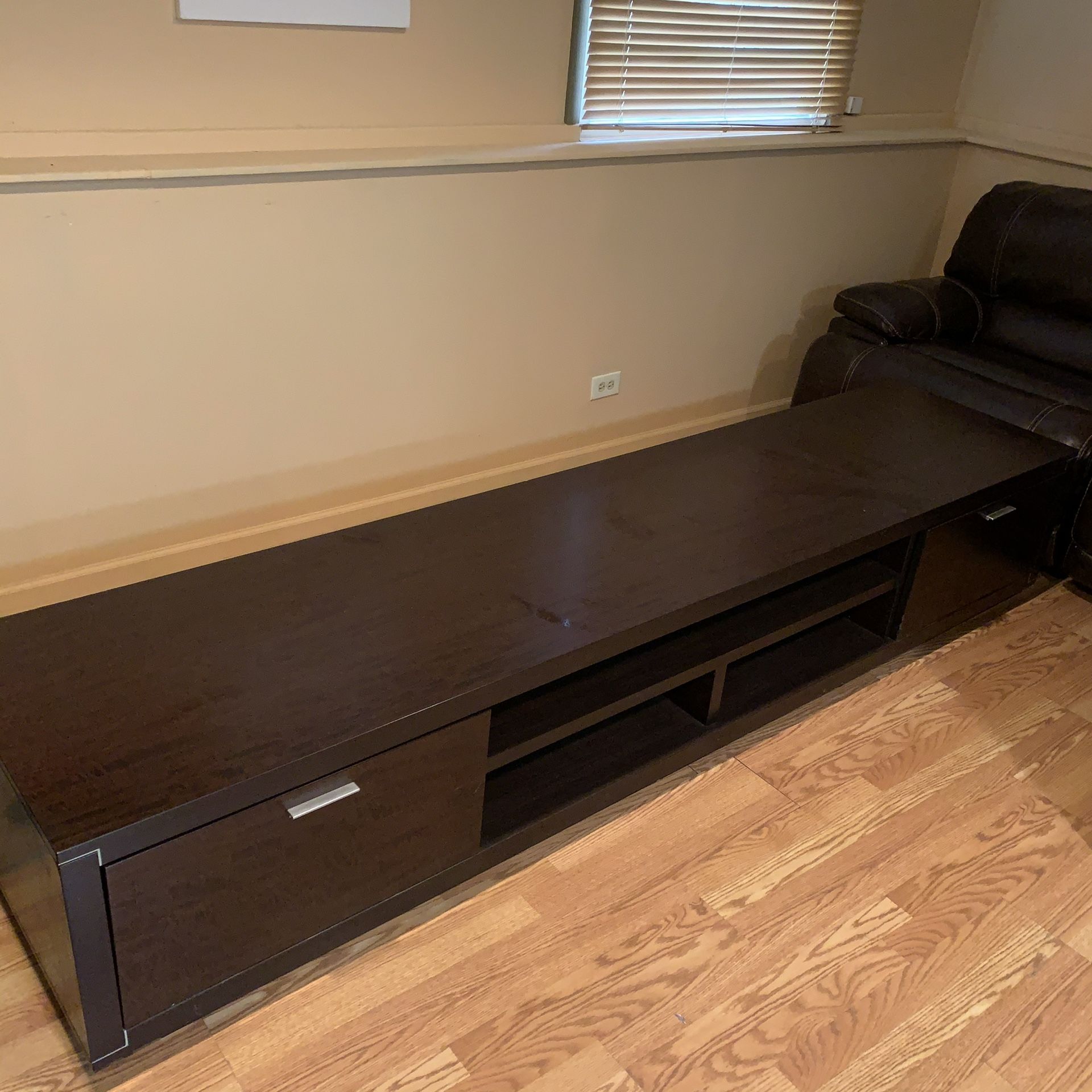TV Console/Media Unit - 102"L x 24"D x 19"H