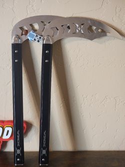 2 Used XMA Aluminum Kamas Black