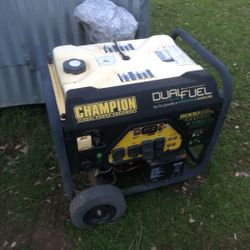 Champion Dual Fuel Generator 