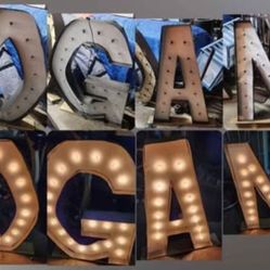 3ft 5 in. Light up Letters