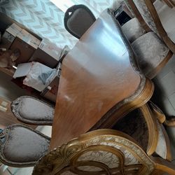 table and chairs all together