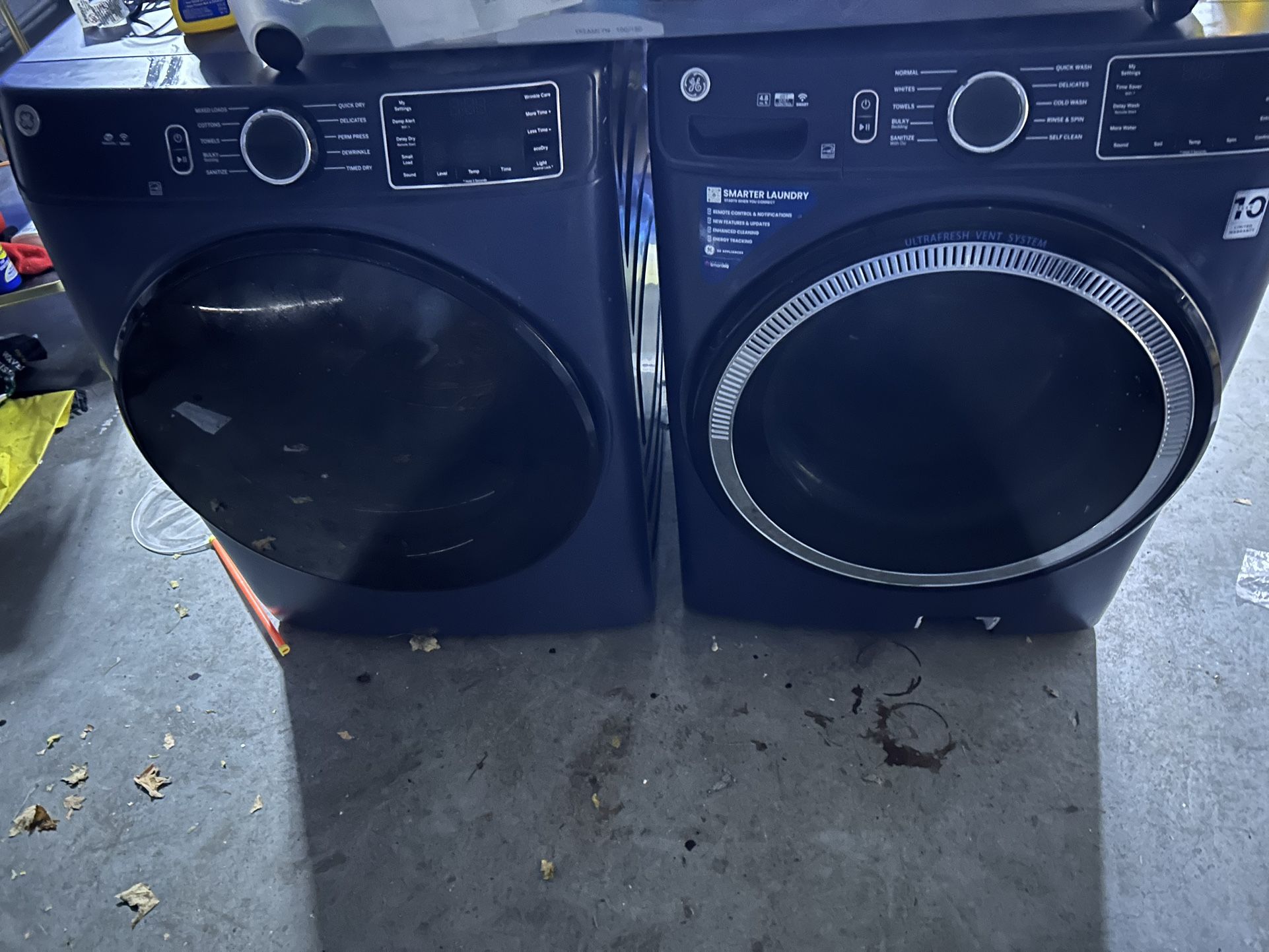 GE WASHER AND DRYER