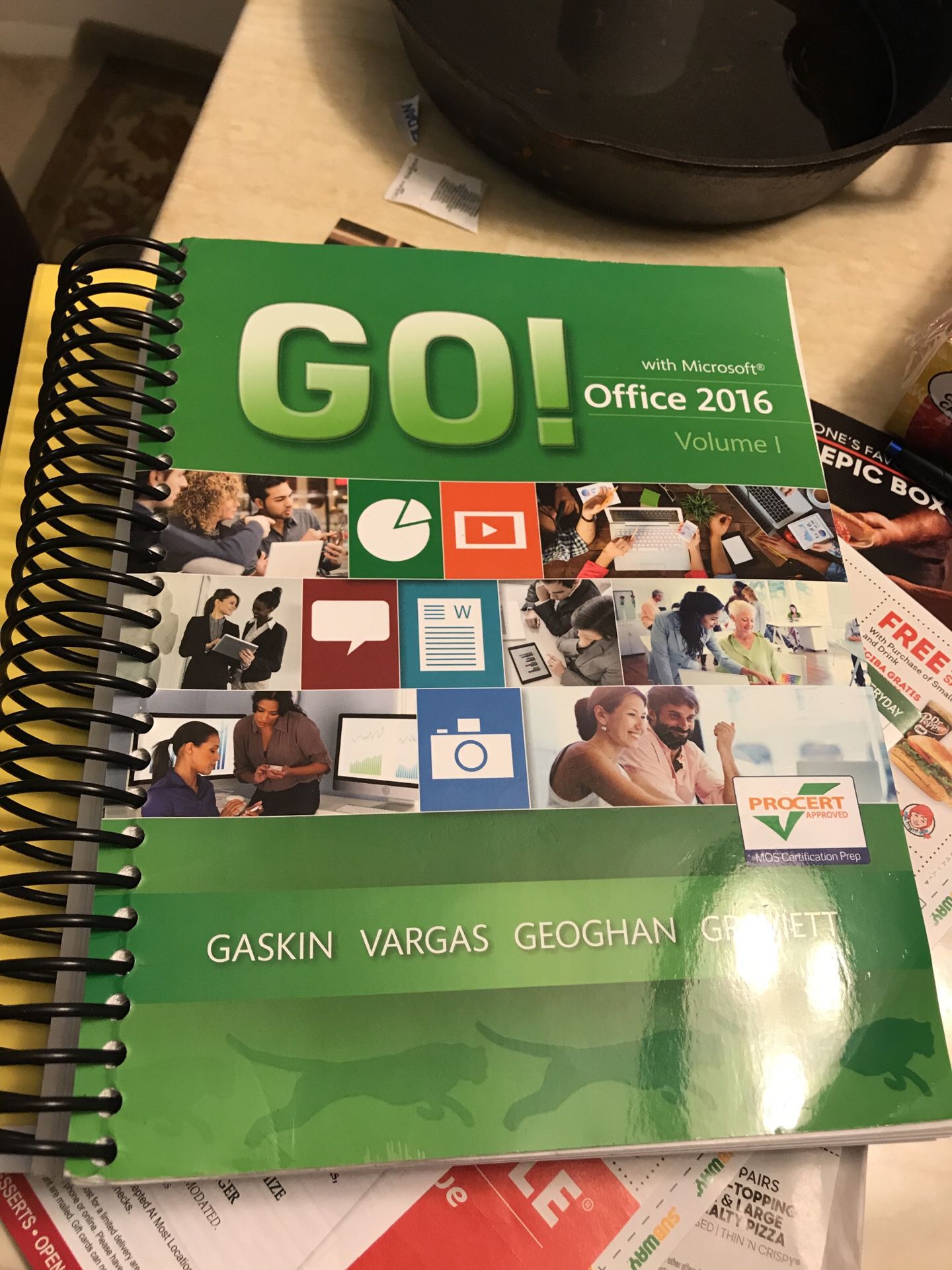 Go! Office 2016 volume 1