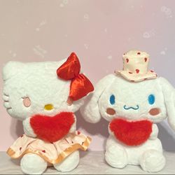 Hello Kitty Cinnamoroll Kuromi My Melody Valentines Plush