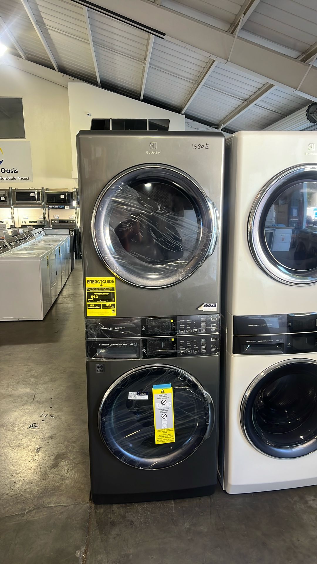 Electrolux Electric Laundry Center - Titanium Grey