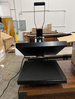 Used TUSY 15x15 Heat Press for Sale in Riverside, CA - OfferUp
