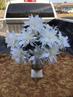 White flower arrangement