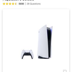 Ps5, Monitor and Headset 