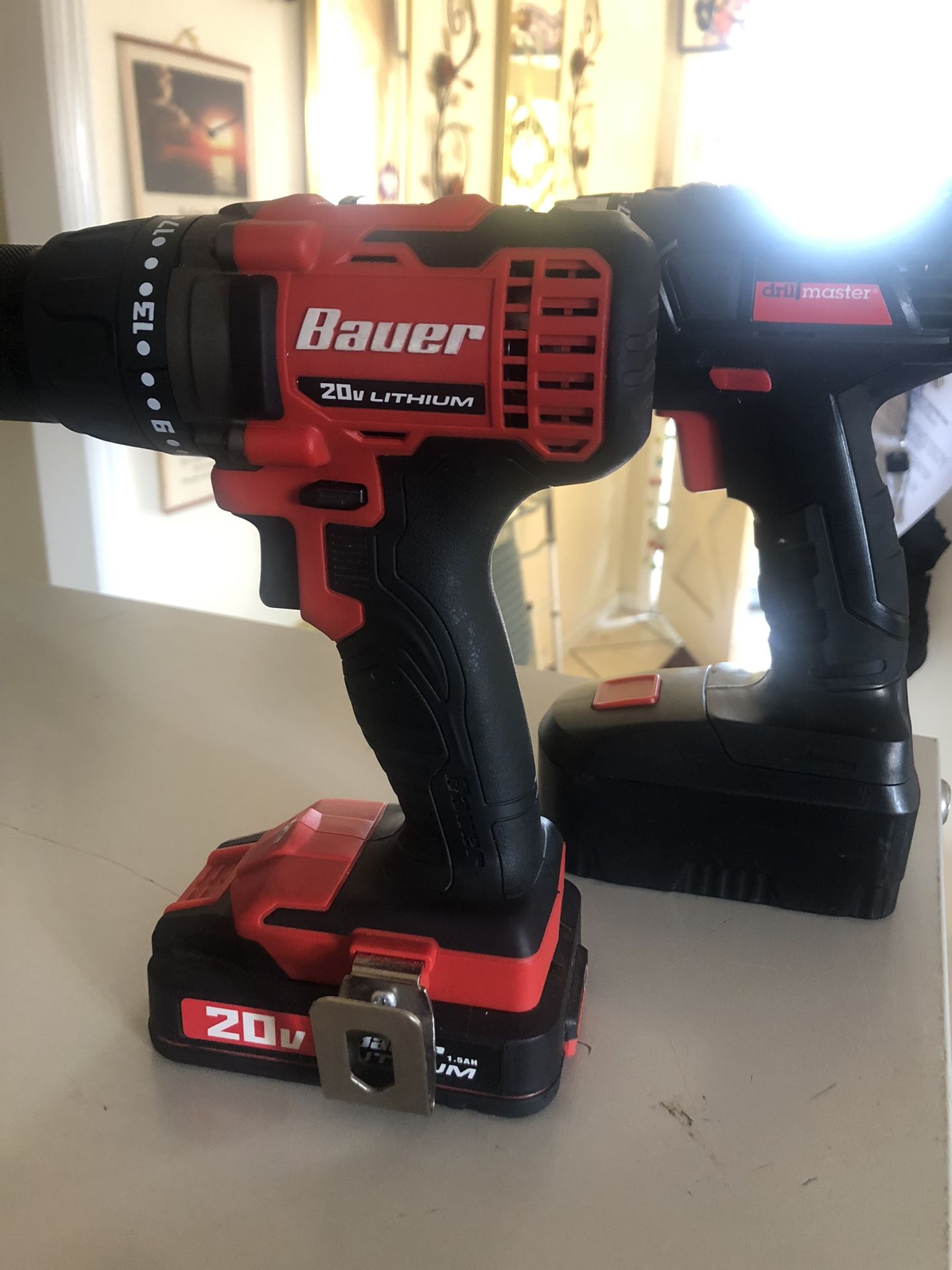 Drill Master And Buer Power Drills No Batt