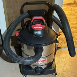 Shop-Vac 14 Gallon 6.5 Peak HP Stainless Steel Wet/Dry Vacuum with SVX2 Motor