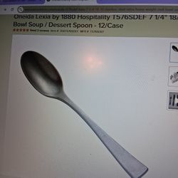 Oneida Table Knives & Soup/dessert Spoons, DOZENS, NEW 