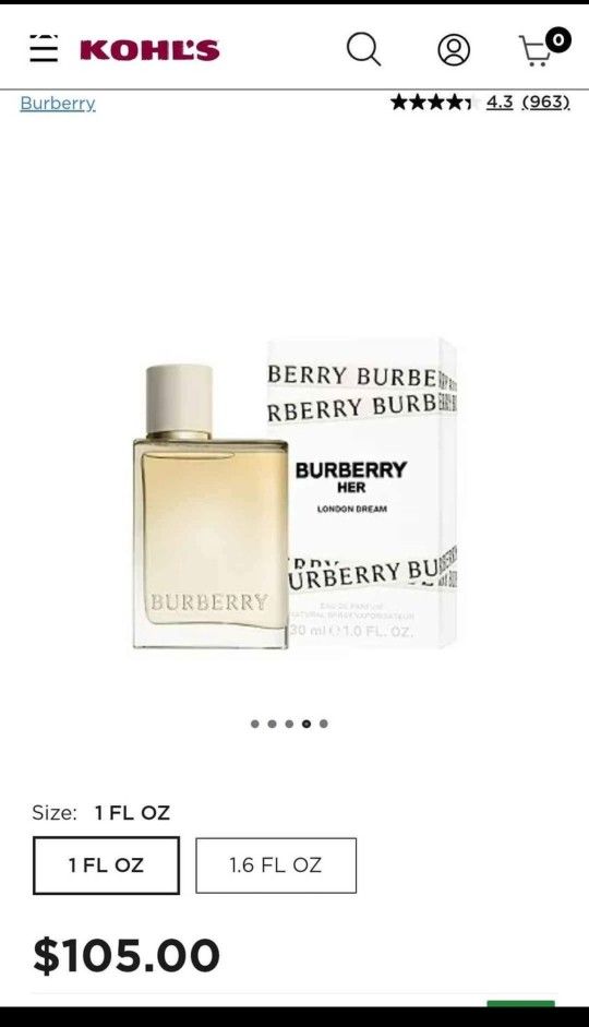 Berberry Her
London Dream