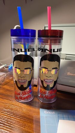 Anuel themed tumbler