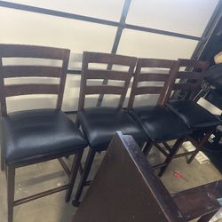 Wooden Table With Chairs