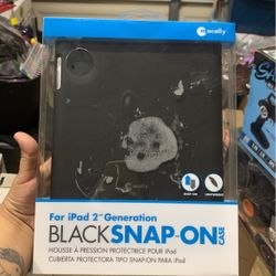 Black Snap On Case For iPad 2 Generation
