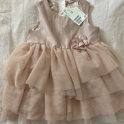 New Baby Girl Pink Dress