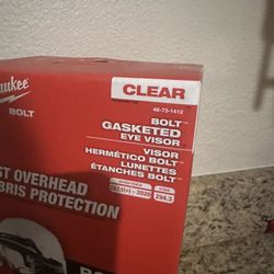 Milwaukee Hard Hat Clear Visor