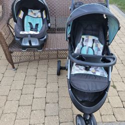 Baby Car Seat And Stroller Combo
