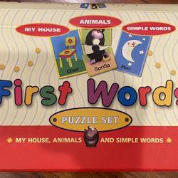 First Words Puzzle Set