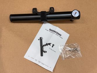 OUTAD Mini High Pressure Aluminum Bike/Tire Pump 200 PSI