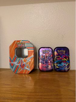 EMPTY pokemon tins