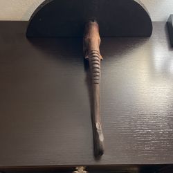 Antique Wooden Elephant Shelf 