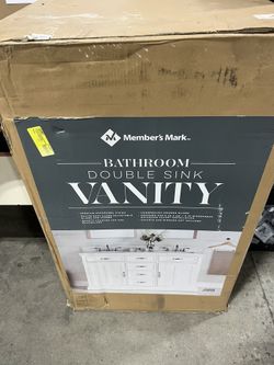 Double Sink Classic Bathroom Vanity Still New In The Box