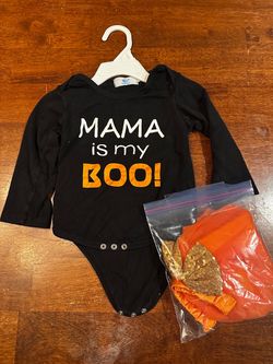 Mama is my Boo Onesie with Tutu sz 3T
