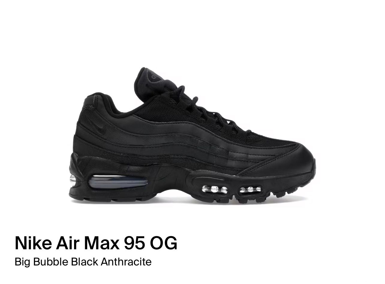 Nike Air Max 95 OG HM8755 001 Men Size 12