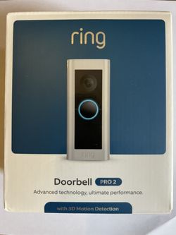 Brand New Ring Doorbell Pro2