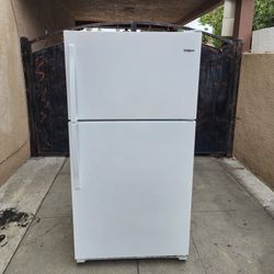 3MONTHS WARRANTY 33X31X66 WHIRLPOOL FRIDGE 21CUFT WHITE 