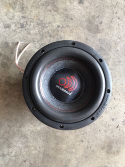 8 inch subwoofer MASSIVE AUDIO HIPPO84