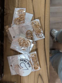Gold rings
