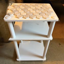 Last Chance mosaic plant shelf