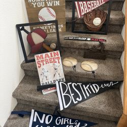 Baseball Room Decor 