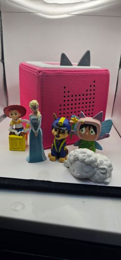 5 tonies, lullaby and creative tonie with tonie box