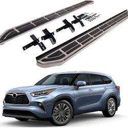 New In Box 4.7“ Foot Step Bars for 2020-2025 Toyota Highlander Running Boards Side Steps Nerf Bars