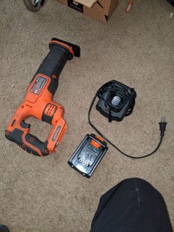 Cordless Reciprocating Saw 20V Black And Decker
