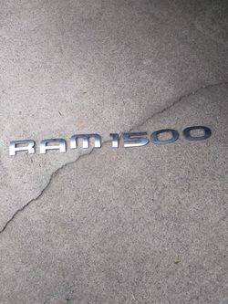 DODGE RAM 1500 DOOR EMBLEM