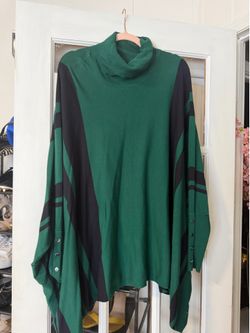 Women’s turtleneck batwing sweater