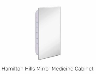 Hamilton hills mirror medicine cabinet