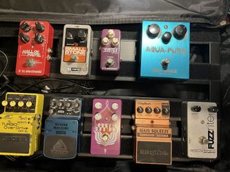 Many Pedals For Sale.