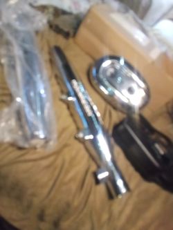 883 Performance Air Breather Kit And Two Exhaust Ends Brand New