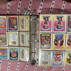 Garbage pal kids stickers series one series 2, series 3 almost complete