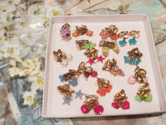 Pretty Little Clip-on Earrings With Cushions 
