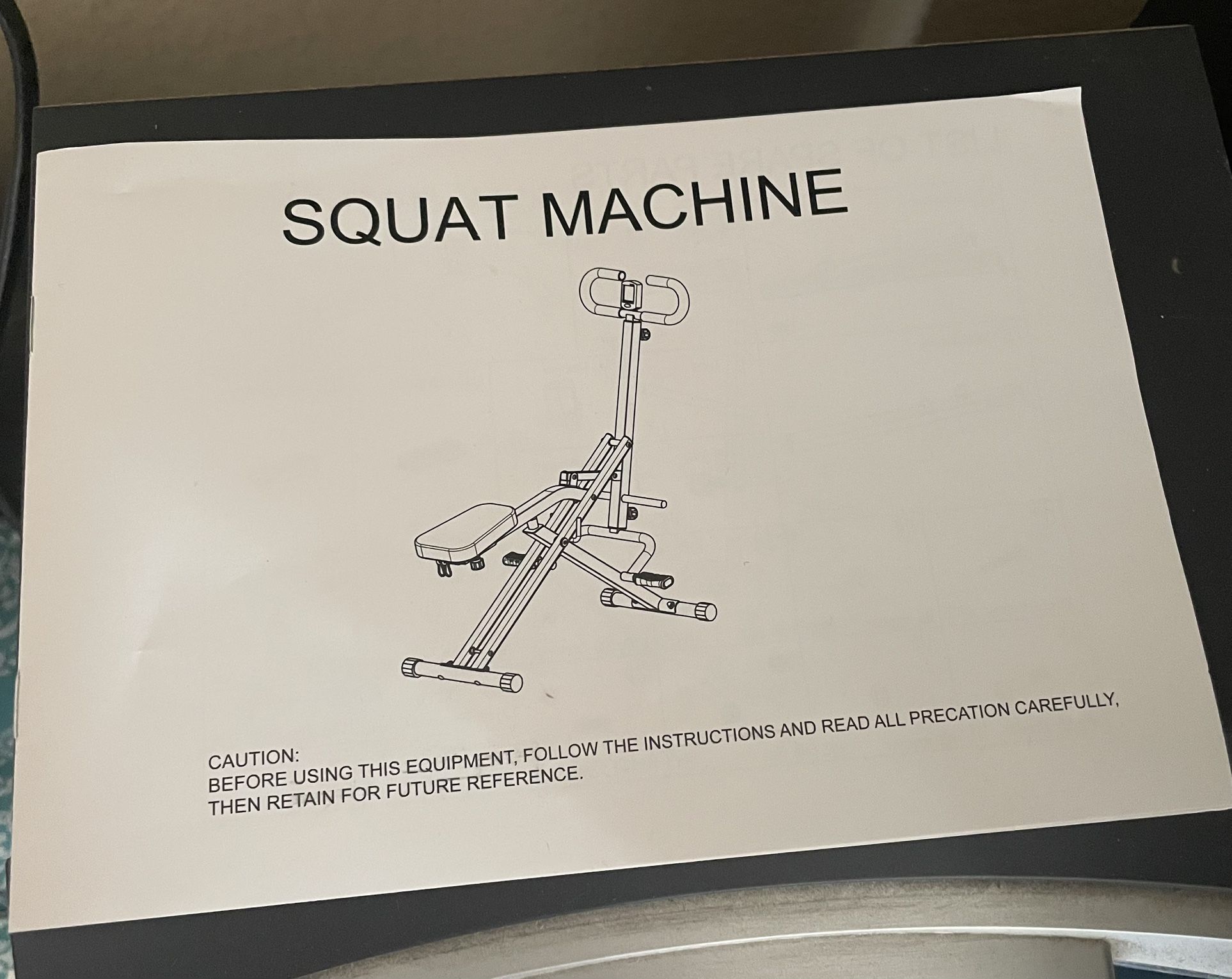 Squat machine