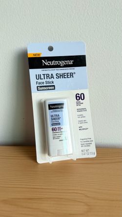 Neutrogena face stick sunscreen